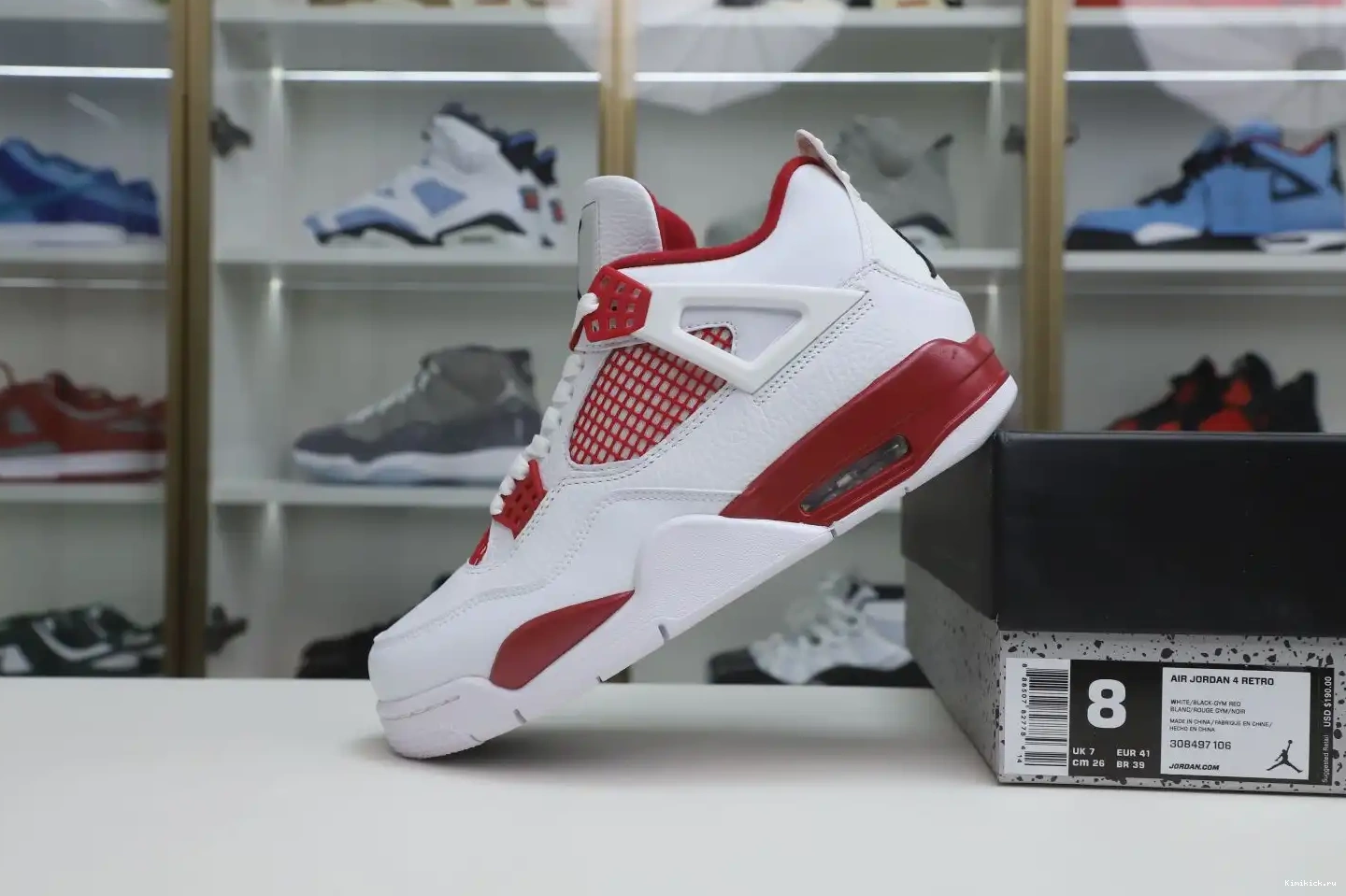 JORDAN4 ALTERNATE Kimikick AIR RETRO 89 0504